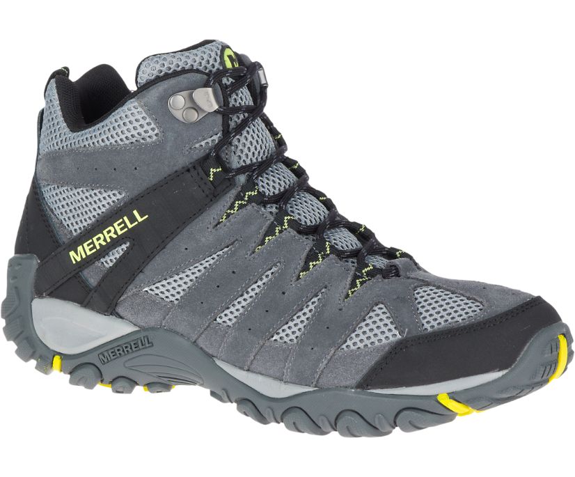 Buty Merrell Accentor 2 Mid Ventilator - Buty Trekkingowe Męskie Merrell - Szare/Czarne [BJWOP-0649]